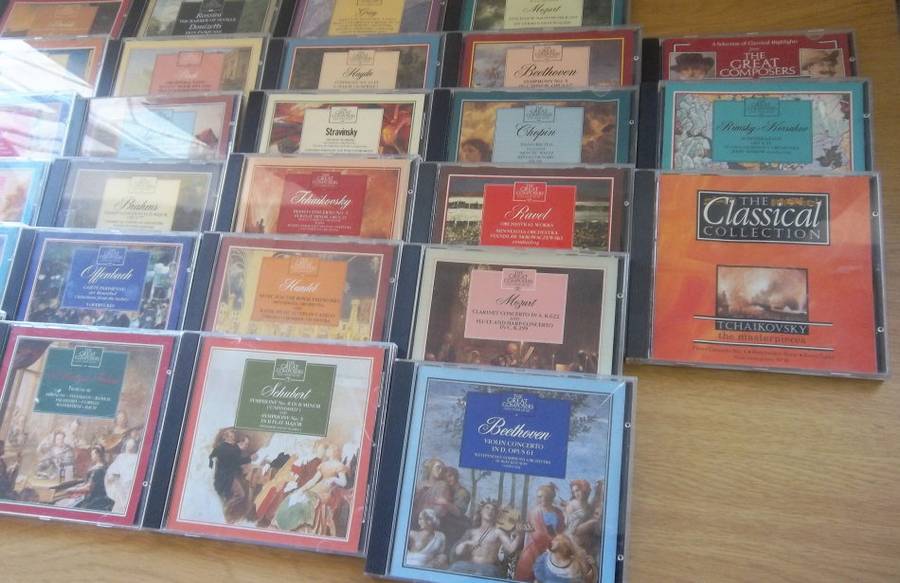 LOT OF 25 CLASSICAL CDs ` Beethoven Chopin