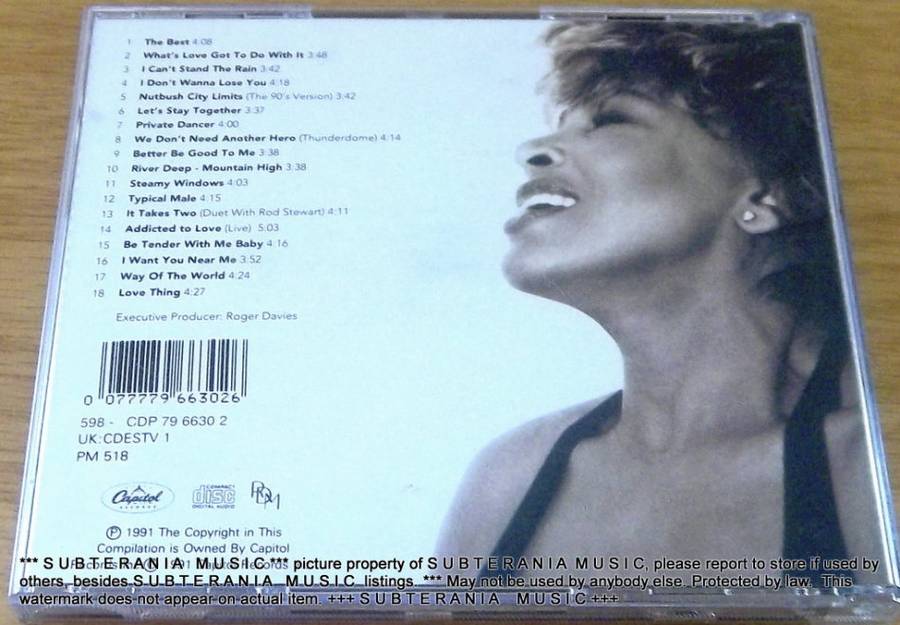 TINA TURNER Simply The Best [Shelf G Box 16]