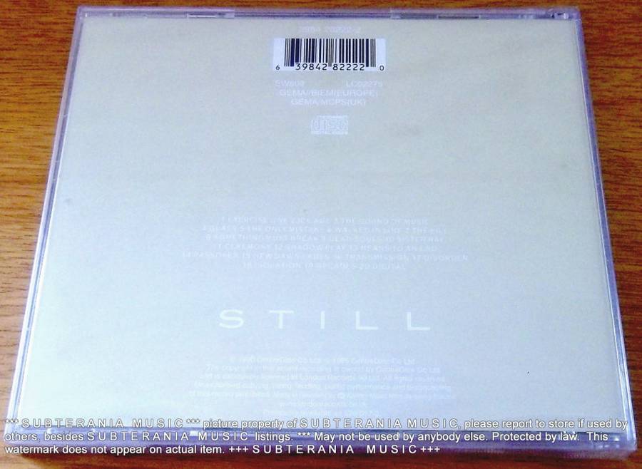 JOY DIVISION  Still Import CD