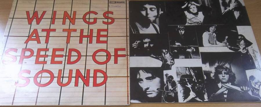 WINGS Wings at the Speed of Sound  Vinyl LP