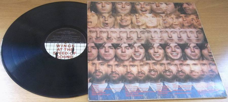 WINGS Wings at the Speed of Sound  Vinyl LP