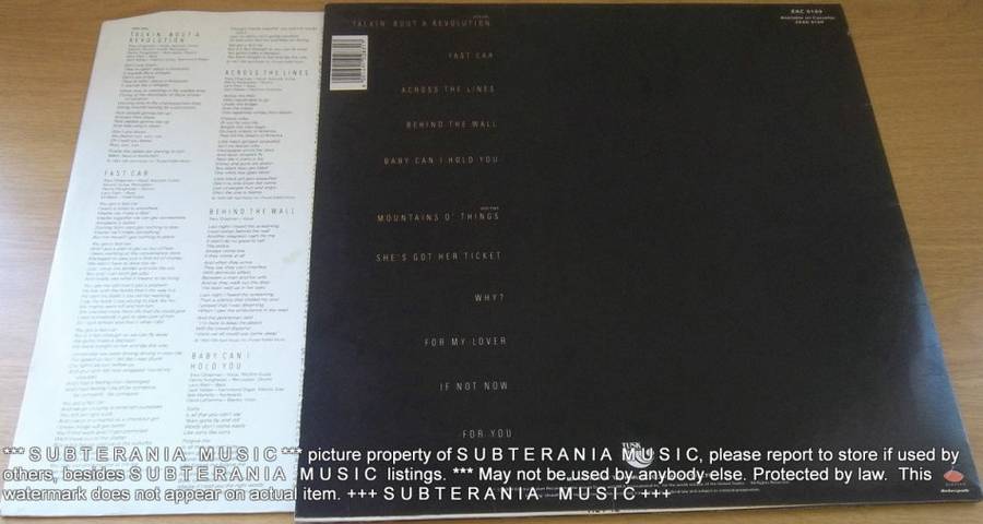 TRACY CHAPMAN Self Titled Vinyl LP