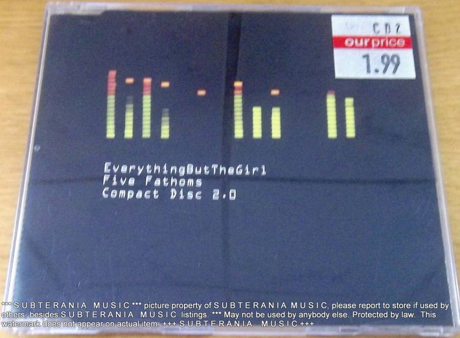 EVERYTHING BUT THE GIRL Five Fathoms 2 CD Maxi Single   [Shelf G Box 18]