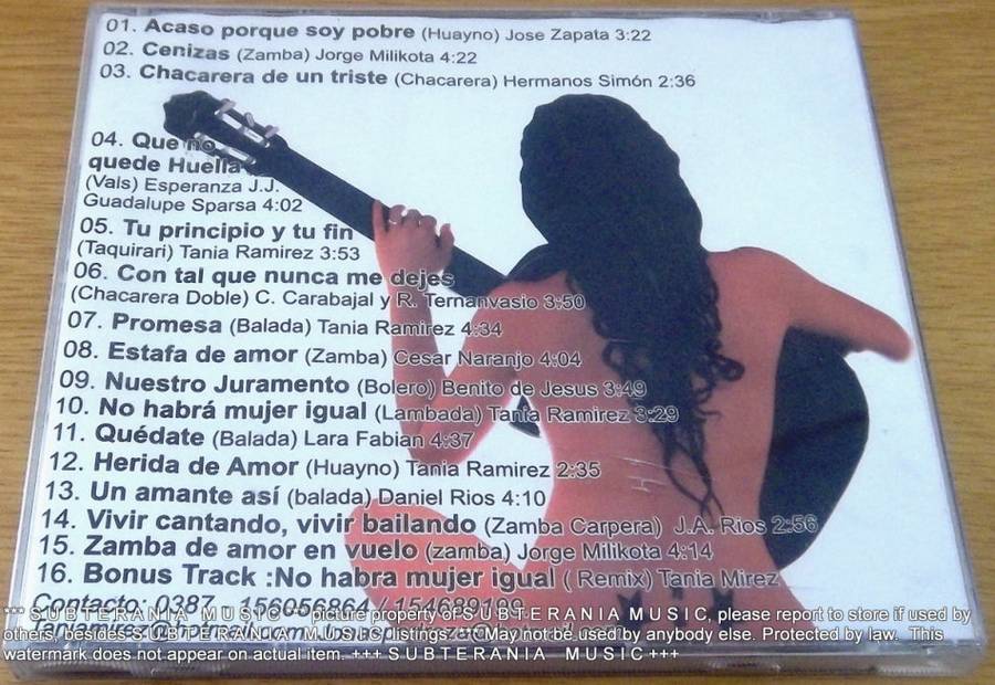 TANIA MIREZ Promesa [Shelf G Box 18]