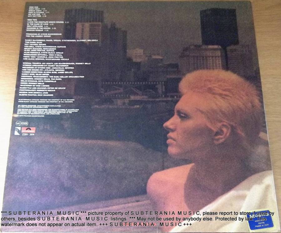 ALICIA BRIDGES I Love the Nightlife Vinyl LP Record