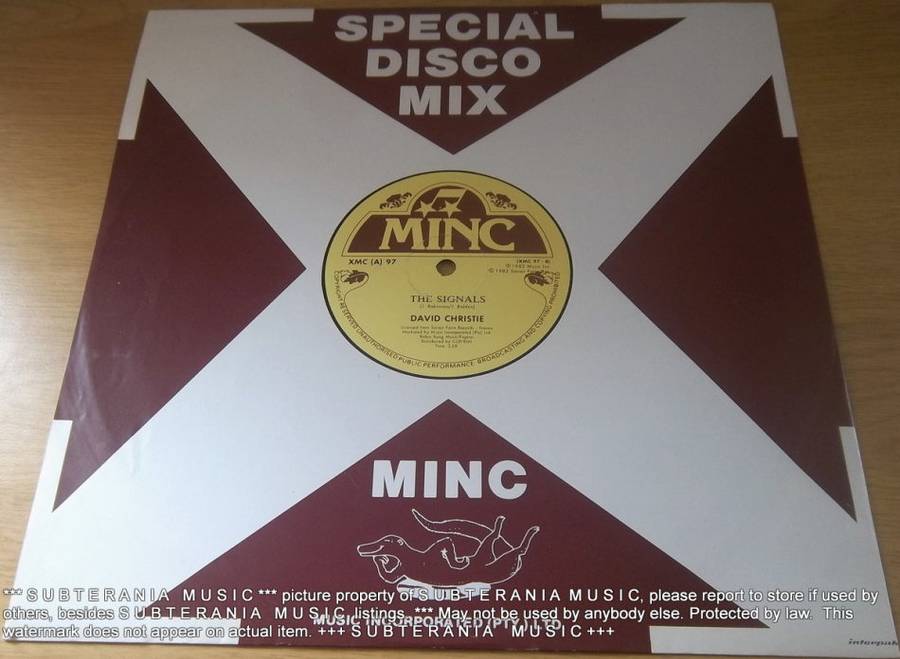 DAVID CHRISTIE Saddle Up Vinyl Record