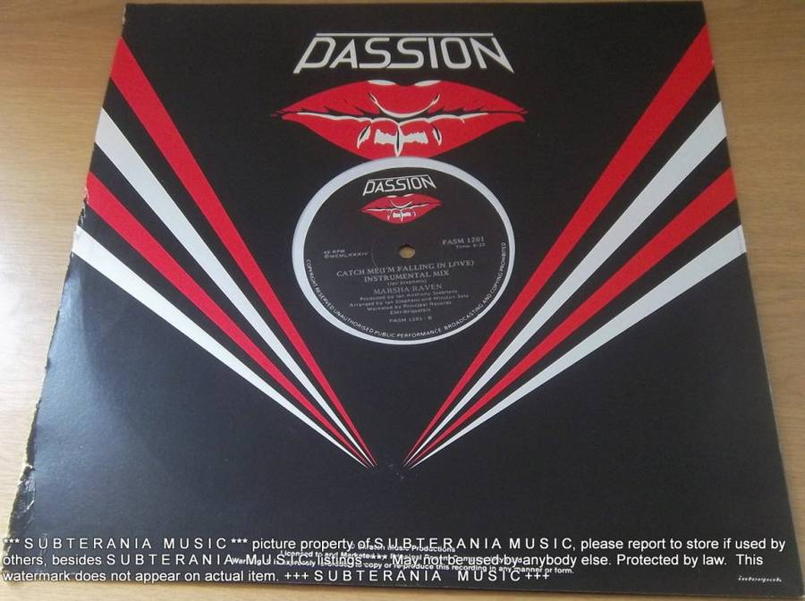 MARSHA RAVEN Catch Me [I'm Falling in Love] Vinyl Record