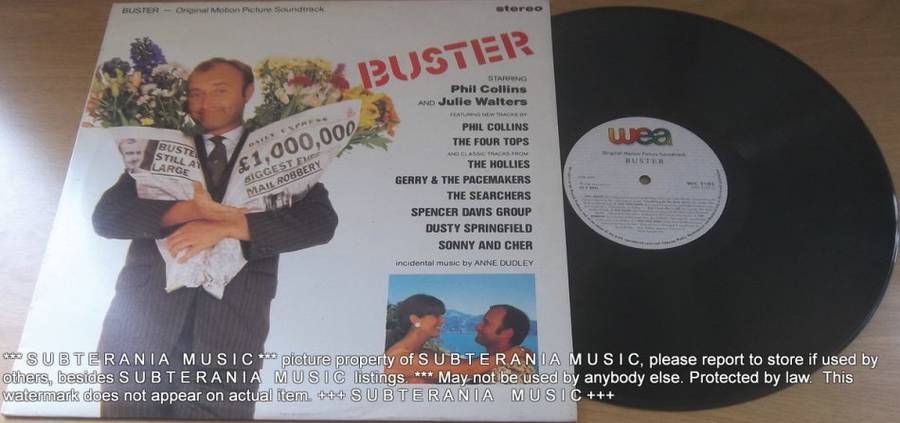 BUSTER PHIL COLLINS OST  Vinyl Record