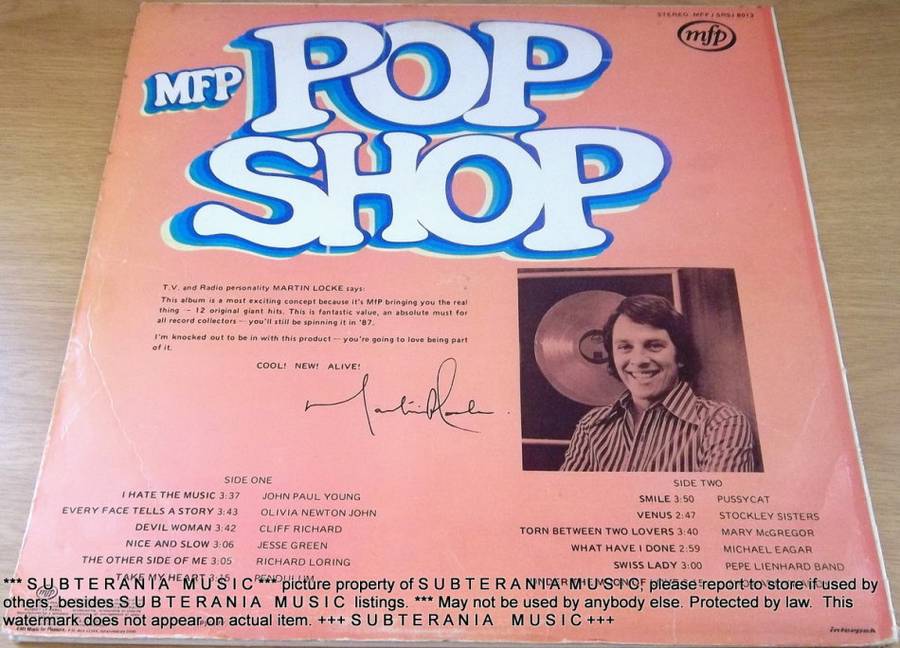 The First POP SHOP album Vinyl Record