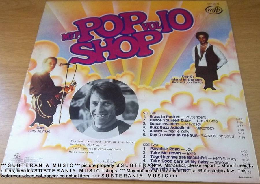POP SHOP 10 Vinyl Record