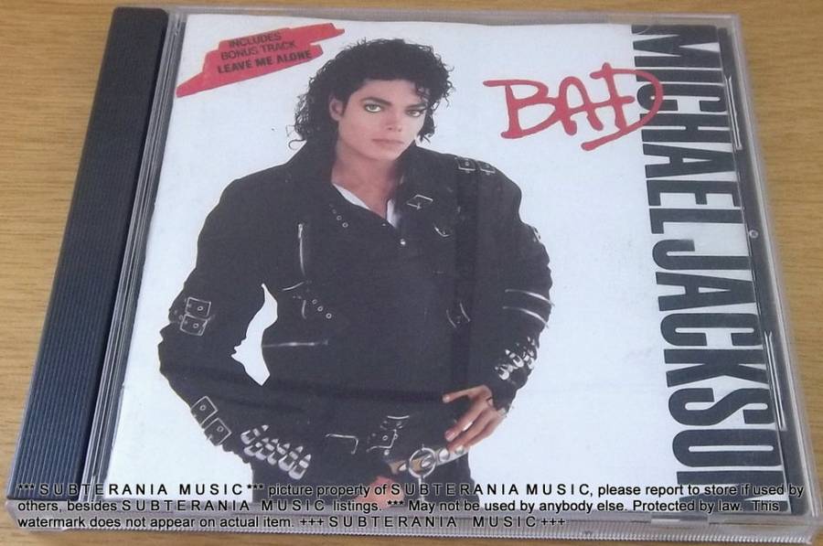 MICHAEL JACKSON Bad Import CD  [Shelf G Box 19]