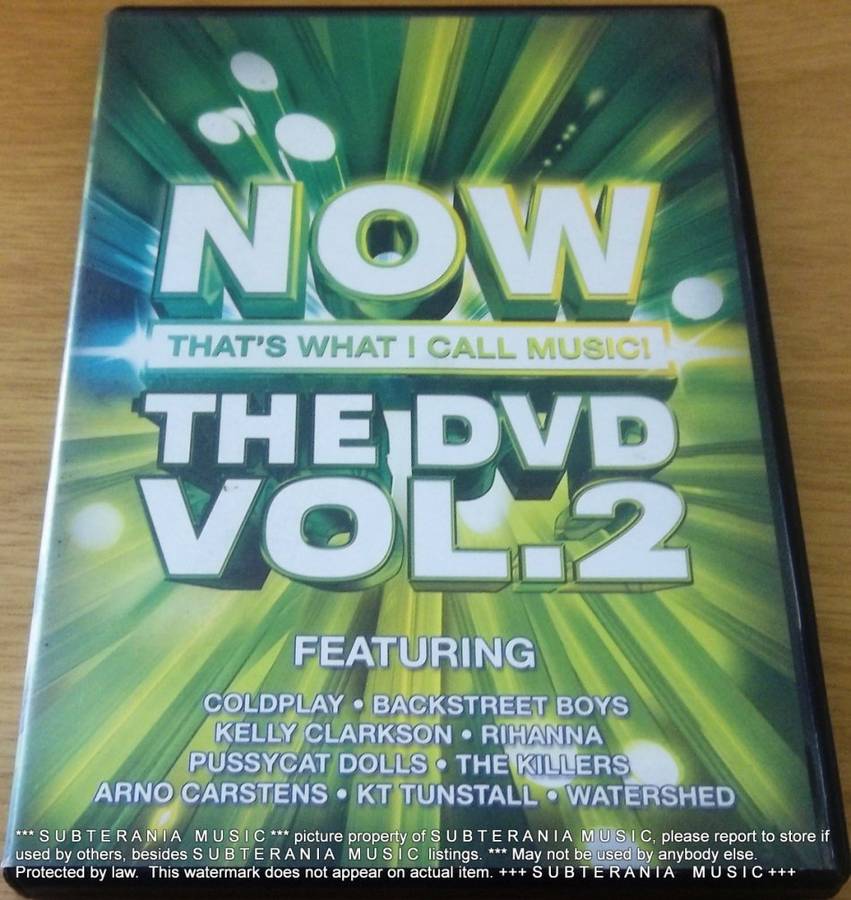 NOW THAT'S WHAT I CALL MUSIC THE DVD VOL. 2