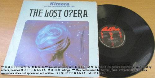 KIMERA The Lost Opera VINYL RECORD