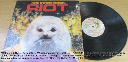 RIOT Fire Down Below  Cat. RKC6125 Vnyl LP