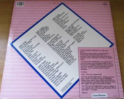 LET THE GOOD TIMES ROLL  Vinyl Record *not original artists`