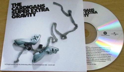 THE CARDIGANS Super Extra Gravity Promo CD [Shelf G Box 9]