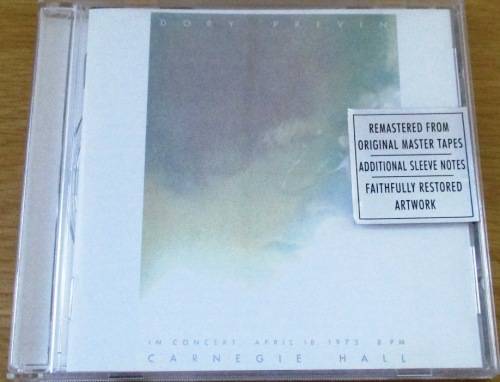 DORY PREVIN  Live At Carnegie Hall  [Shelf Z Box 5]