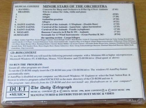 THE INSTRUMENTS OF THE ORCHESTRA The Minor Stars  [Classical Box 2]
