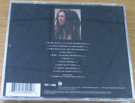 BOB MARLEY and THE WAILERS Rebel Music   [Shelf G Box 12]