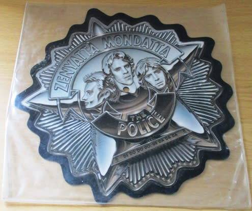 THE POLICE Don't Stand So Close To Me / De Do Do Do De Da Da Da 1981 Shaped 7" Picture Disc VINYL LP