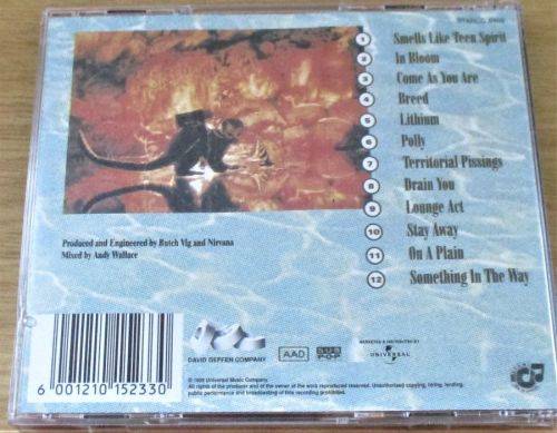 NIRVANA Nevermind CD   [msr]