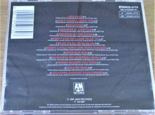 THE POLICE Greatest Hits [Shelf Z Box 9]