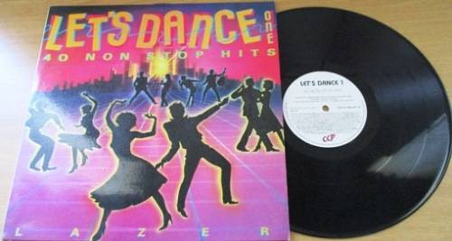 LET'S DANCE One 40 Non Stop Hits Lazer VINYL Record