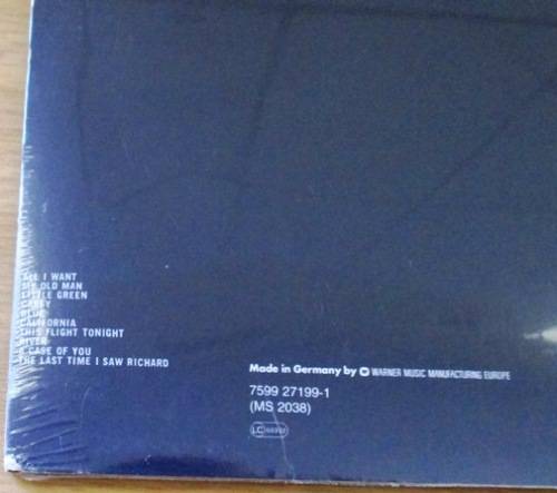 JONI MITCHELL Blue GERMAN Pressing VINYL LP Record