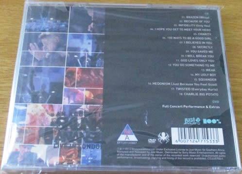 SKUNK ANANSIE  An Acoustic Skunk Anansie Live in London CD+DVD