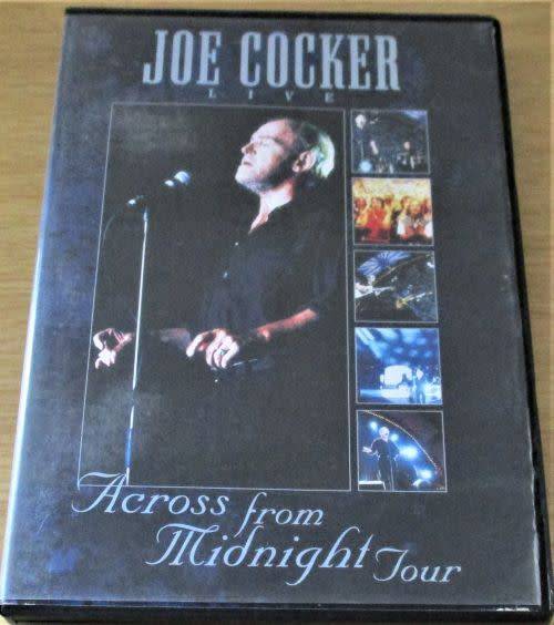 JOE COCKER Live Across from Midnight Tour DVD