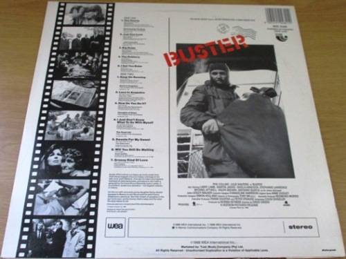 BUSTER O.S.T. featuring Phil Collins VINYL LP Record