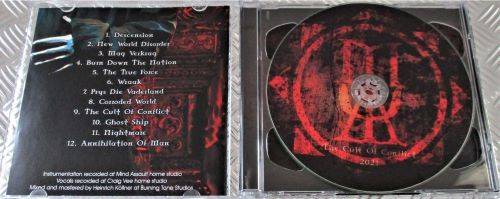 MIND ASSAULT The Cult of Conflict Deluxe 2xCD Edition includes Instrumental disc