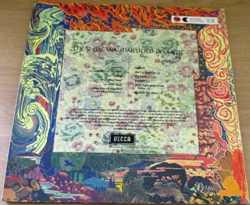 THE ROLLING STONES  Their Satanic Majesties Request UK 1967 VINYL Record