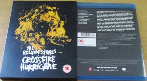 THE ROLLING STONES Cross Fire Hurricane Blu Ray