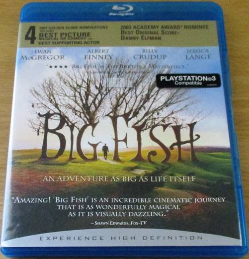BIG FISH Ewan McGregor Blu Ray