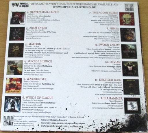 THE FINAL RESISTANCE Heaven Shall Burn Arch Enemy Himsa  [cardsleeve box]