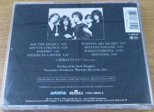 PATTI SMITH GROUP Radio Ethiopia CD   [Shelf G Box 10]