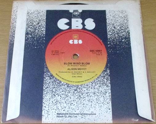ALISON MOYET Is This Love? 7` single VINYL record
