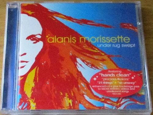 ALANIS MORISSETTE Under Rug Swept CD [Shelf Z Box 6]