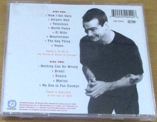 HENRY ROLLINS Think Tank Spoken Work CD 2xCD [Shelf G Box 17]