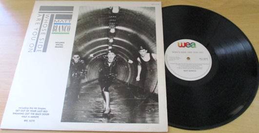 MATT BIANCO Whose Side Are You On? South African Pressing VINYL RECORD