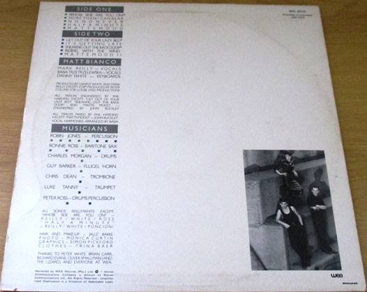 MATT BIANCO Whose Side Are You On? South African Pressing VINYL RECORD
