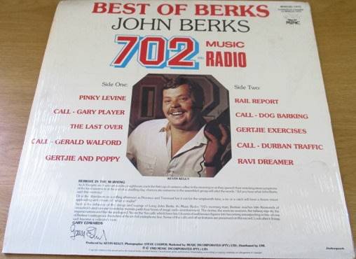 JOHN BERKS Best of John Berks VINYL Record