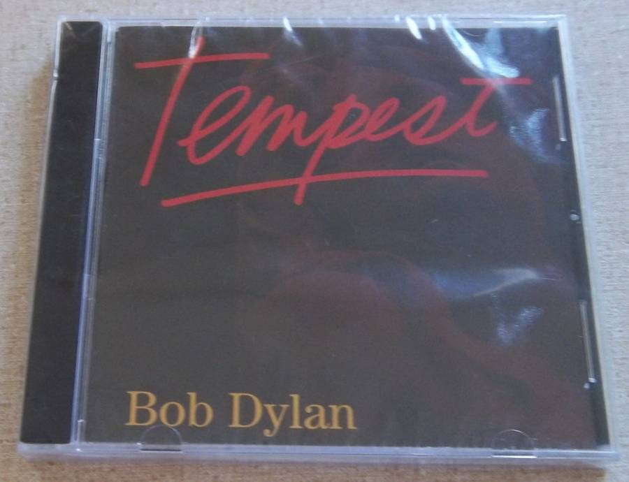 BOB DYLAN Tempest SOUTH AFRICA 2012 CD Catalogue # CDCOL 7453 SEALED
