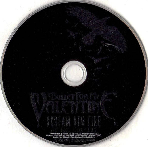 BULLET FOR MY VALENTINE Scream Aim Fire CD+DVD