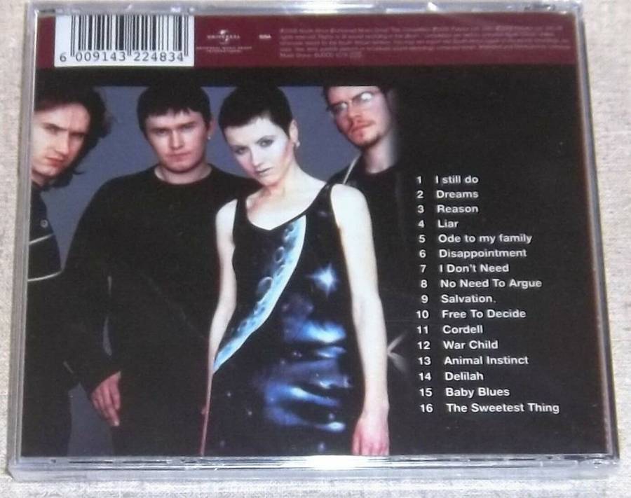 THE CRANBERRIES Classic Universal Masters Collection SOUTH AFRICA Cat# BUDCD1278 CD