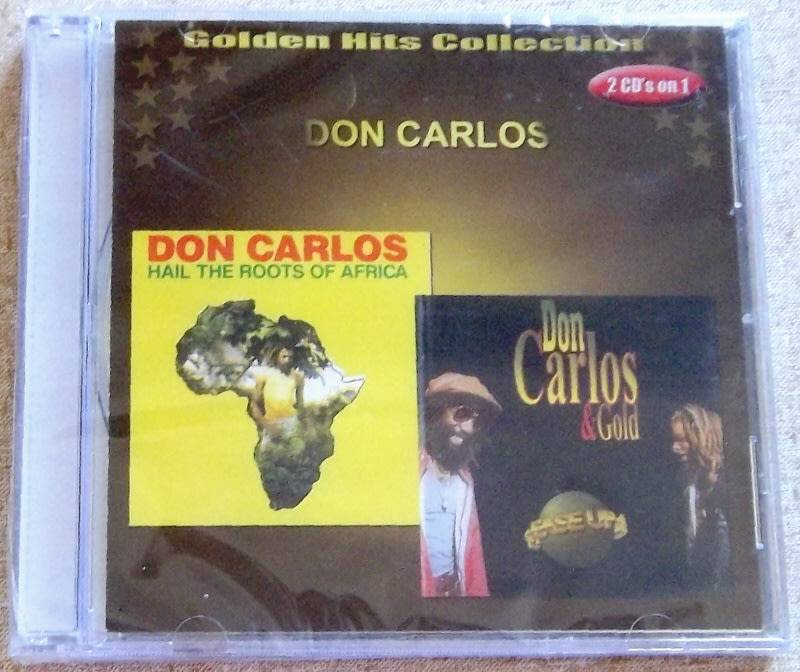 DON CARLOS Golden Hits Collection Hail the Roots of Africa / Ease Up SOUTH AFRICA