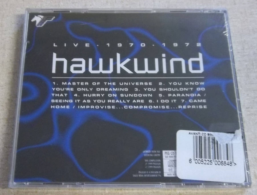 HAWKWIND Live - 1970 - 1972 The Text Of Festival MOTORHEAD Lemmy