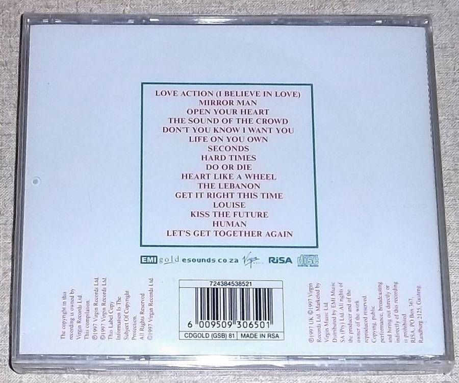 THE HUMAN LEAGUE The Very Best of CD