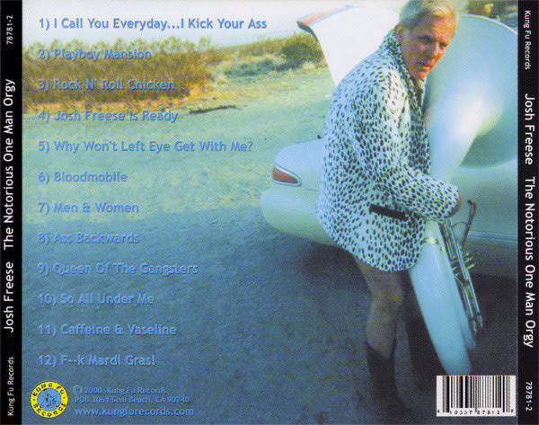 JOSH FREESE The Notorious One Man Orgy CD